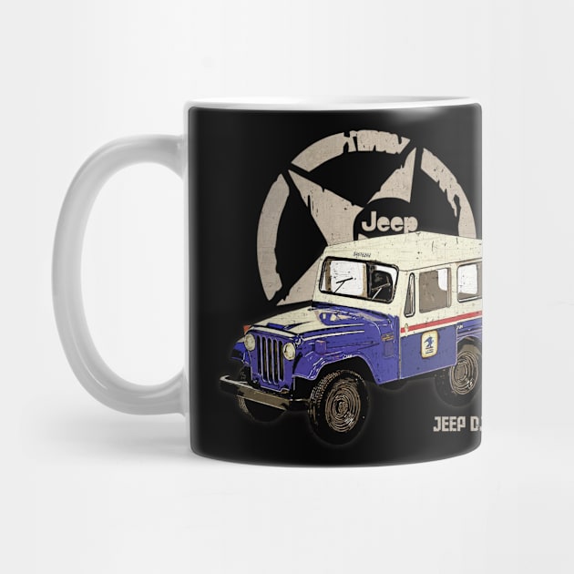 Jeep DJ JEEP White Star by ElenaBerryDesigns